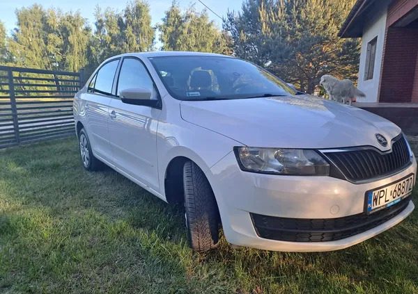 skoda Skoda RAPID cena 29000 przebieg: 127300, rok produkcji 2016 z Pruchnik